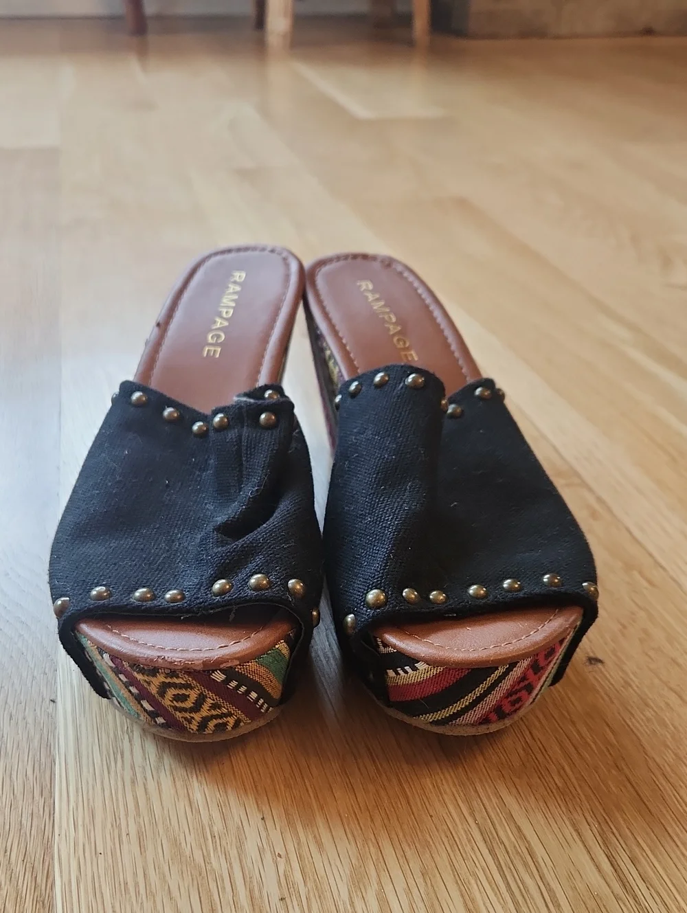 Rampage wedge sandals